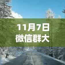 11月7日微信群美景之旅,心灵静谧与自然的魔力探索之旅
