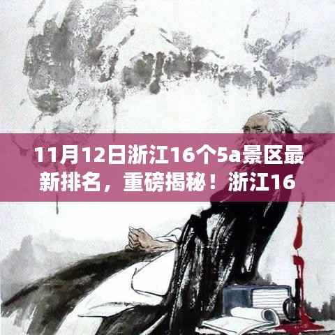 浙江16大5A景区最新排名揭晓,自然美景与心灵宁静的奇妙之旅探索启程!