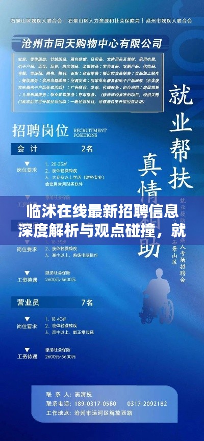 临沭在线最新招聘信息深度解析与观点碰撞,就业选择的最新动态