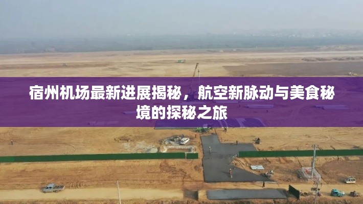宿州机场最新进展揭秘,航空新脉动与美食秘境的探秘之旅