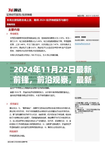 2024年11月22日最新前锋,前沿观察,最新前锋的发展态势与未来走向 —— 以2024年11月22日为观察点