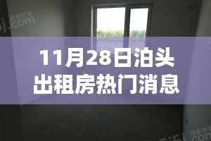 泊头出租房热门消息全攻略,最新房源信息一网打尽(11月28日)