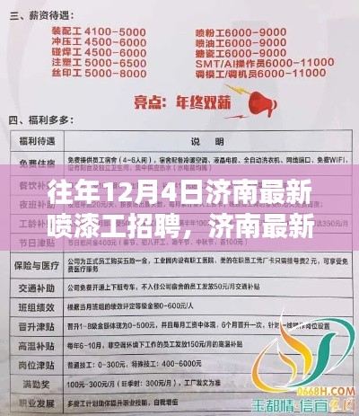 聚焦济南喷漆工招聘趋势,行业与个人观点深度解读