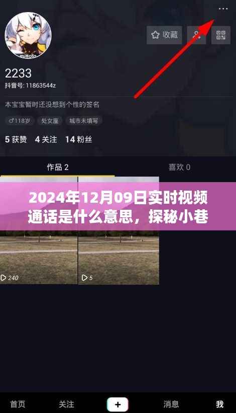 实时视频通话探秘,小巷深处的独特邂逅与特色小店的奇妙物语