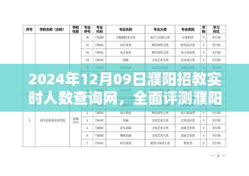 濮阳招教实时人数查询网全面评测,特性、体验、竞品对比及用户群体深度分析