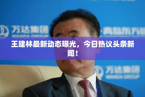 王建林最新动态曝光,今日热议头条新闻!