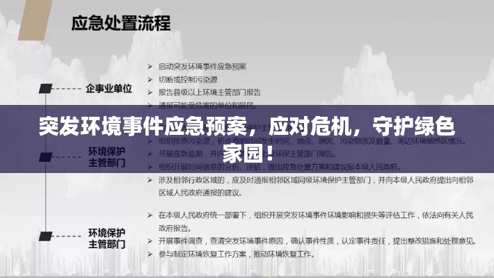 突发环境事件应急预案,应对危机,守护绿色家园!