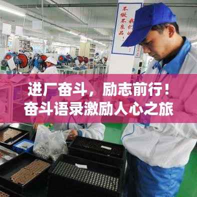 进厂奋斗,励志前行!奋斗语录激励人心之旅。