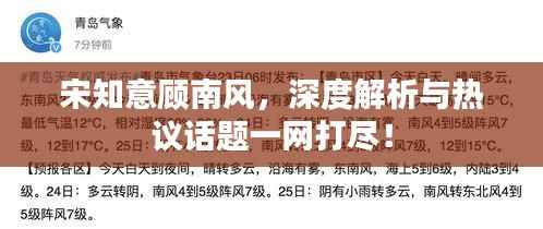 宋知意顾南风,深度解析与热议话题一网打尽!