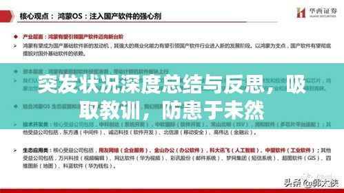 突发状况深度总结与反思,吸取教训,防患于未然